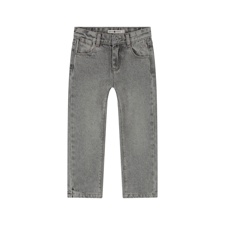 Jeans Garçon light grey denim AW26 (Stains Storie)
