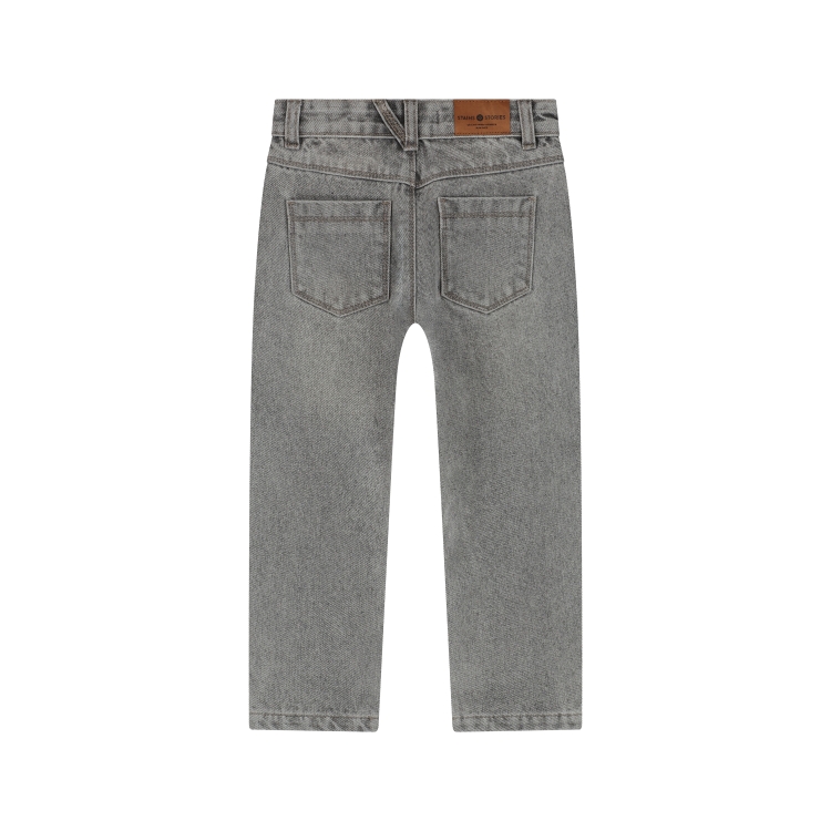 Jeans Garçon light grey denim AW26 (Stains Storie) – Image 2