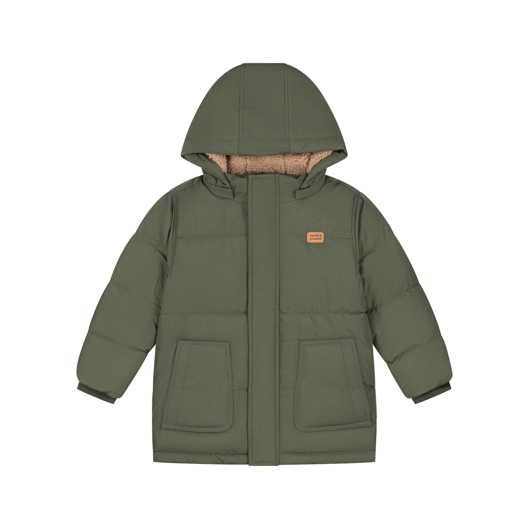Manteau Hivers Boys - Army SS26 (Stains Stories)