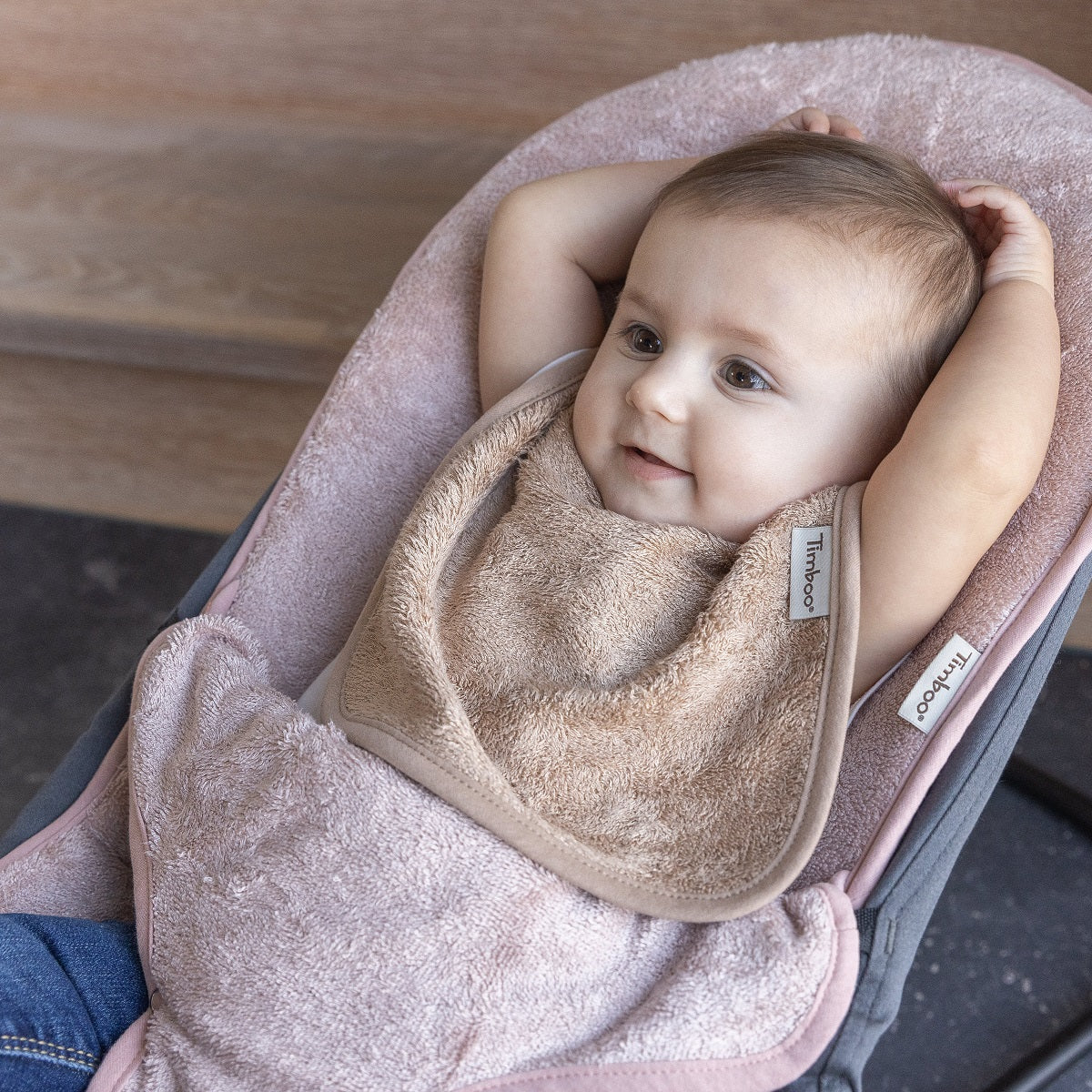 Timboo - REGULAR BIB 26x38cm - Waterproof - SAVANNAH SAND (Timboo) – Image 2