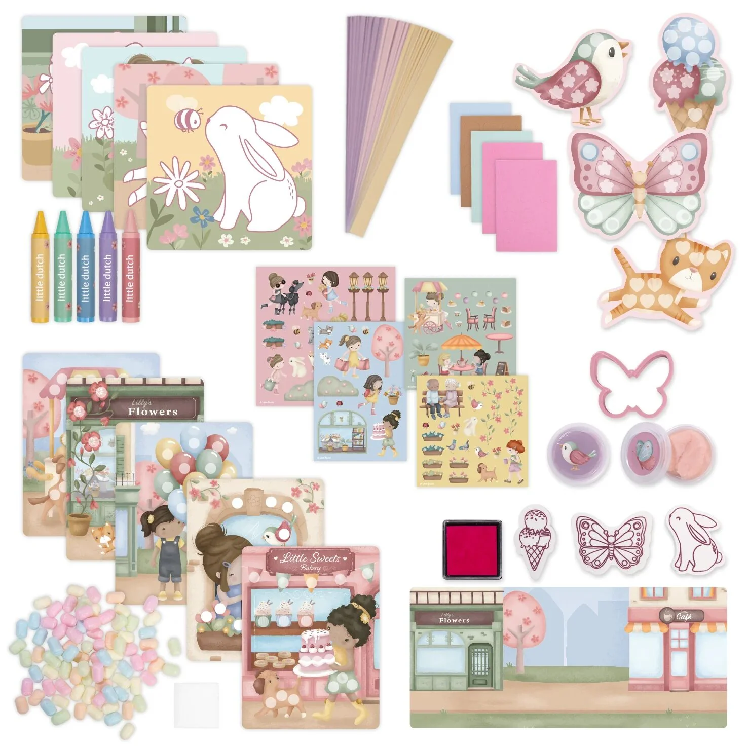 Coffret créatif - Essentials -Rose ( Little Dutch ) – Image 4