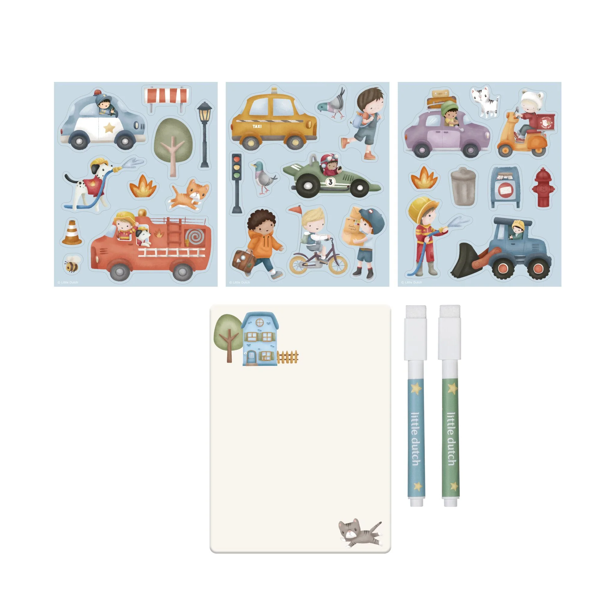 Livre magnétique -Bleu ( Little Dutch ) – Image 2