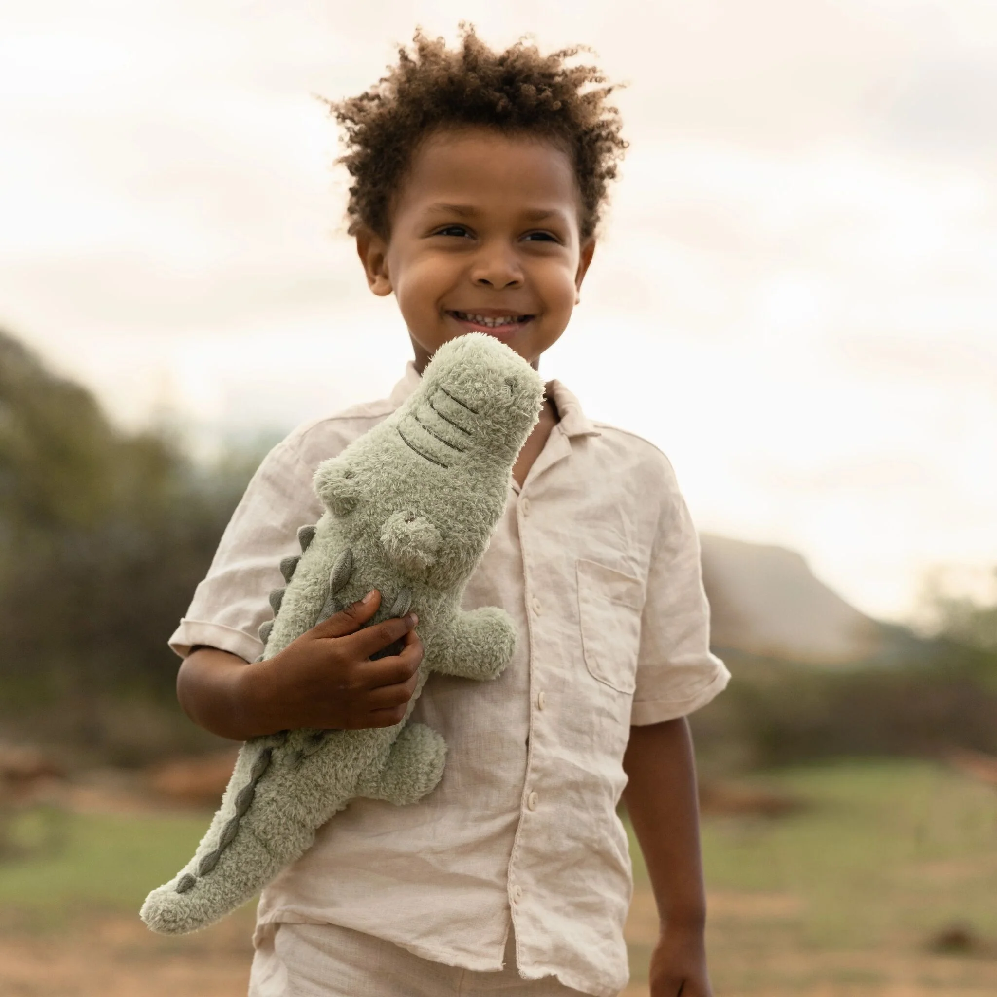 Peluche Crocodile - Vert ( Little Dutch ) – Image 3