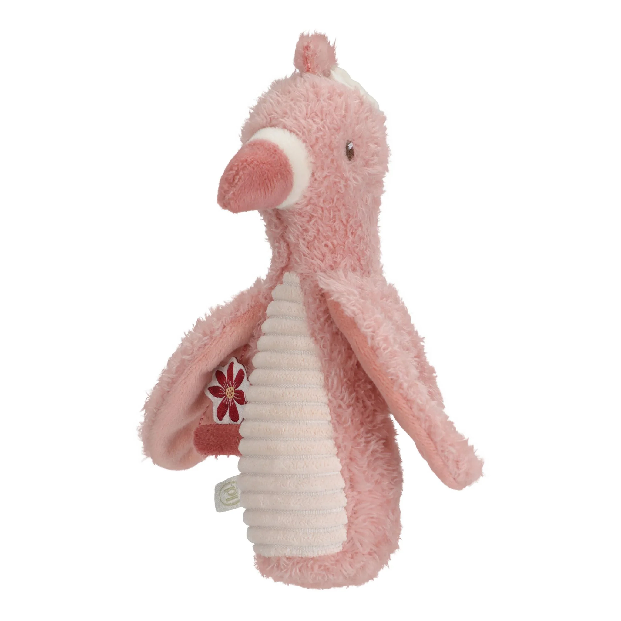 Hochet Flamant rose - Rose ( Little Dutch )