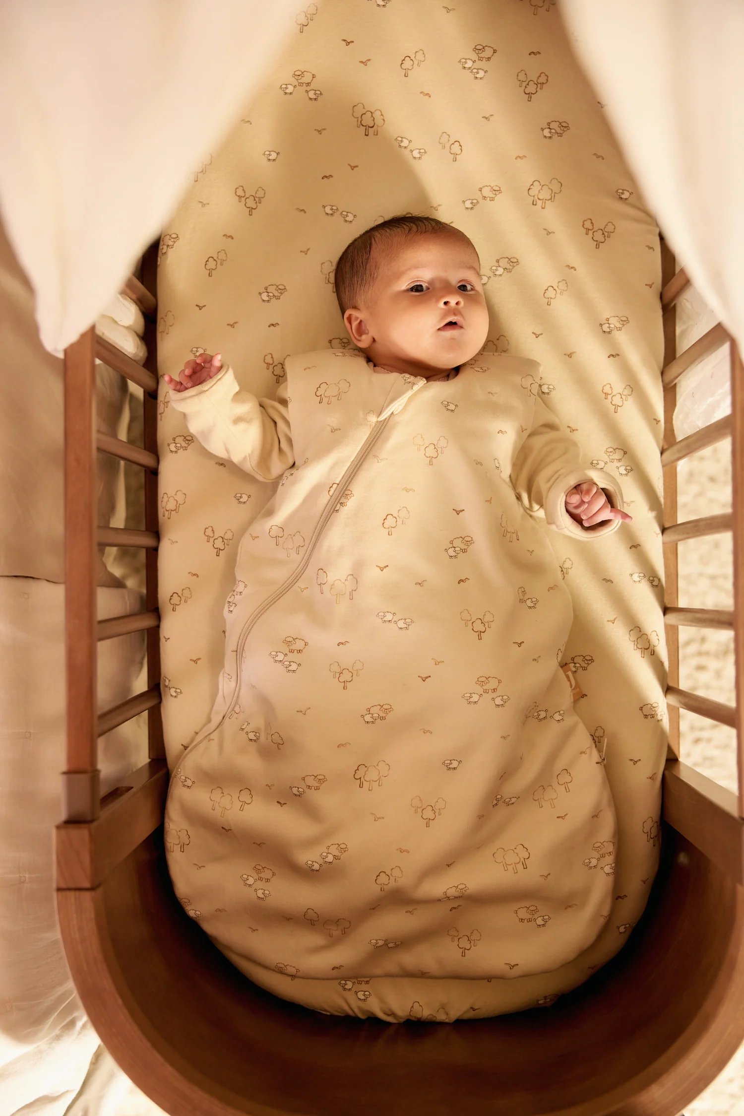 Gigoteuse Naissance 4-Saisons - Woolly 60 Cm (Jollein) – Image 6