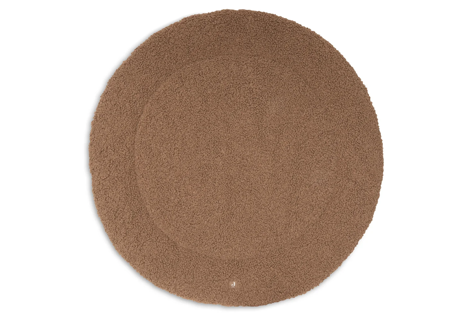 Tapis de parc Rond Ø 95cm Curlé - Dark Hazel (Jollein)