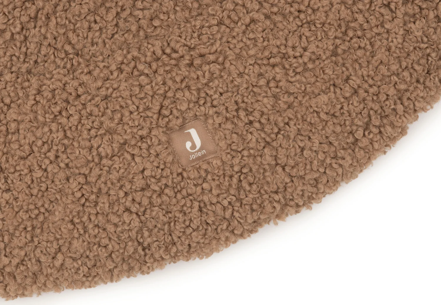 Tapis de parc Rond Ø 95cm Curlé - Dark Hazel (Jollein) – Image 3