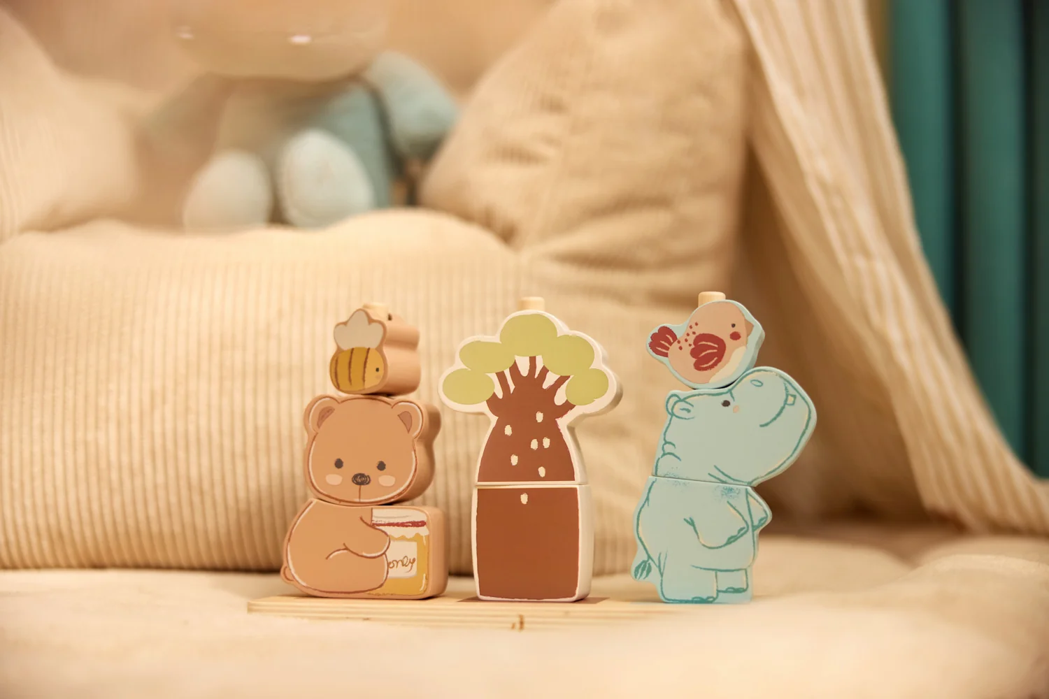 Empilable en bois - Jollies ( Jollein ) – Image 2
