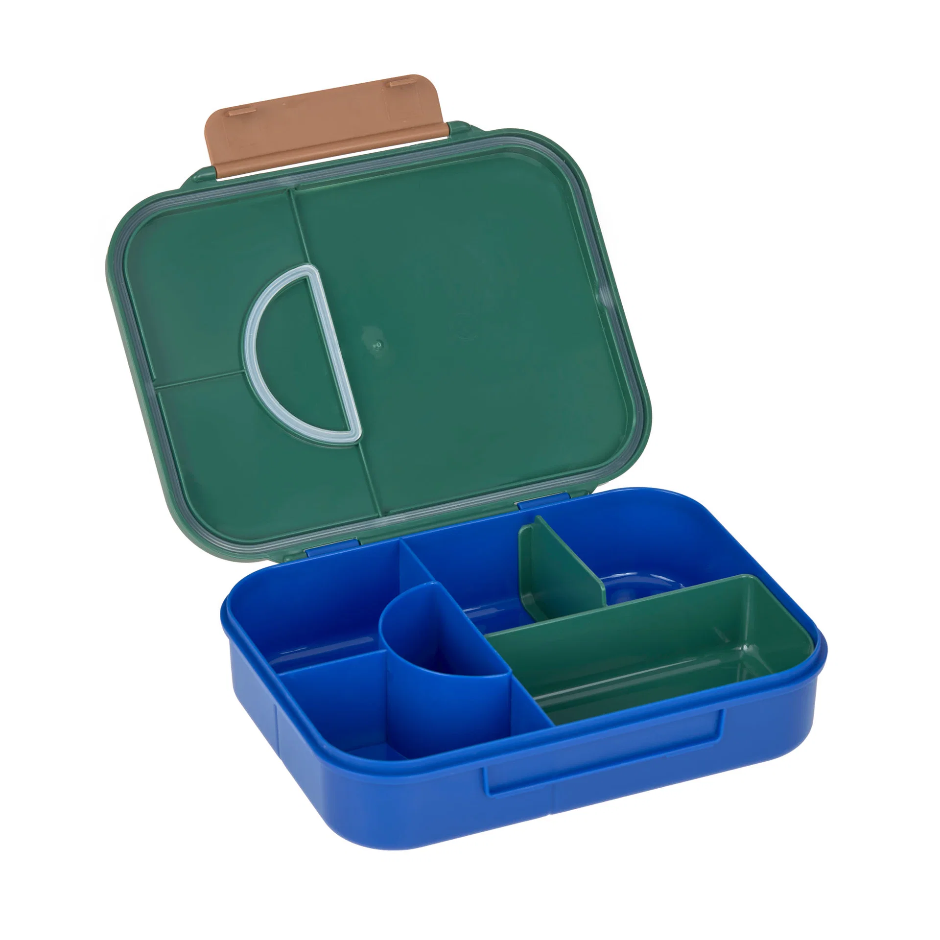 BOÎTE À GOÛTER BENTO ENFANTS - LITTLE GANG, VERT ARC-EN-CIEL (Lassig) – Image 4