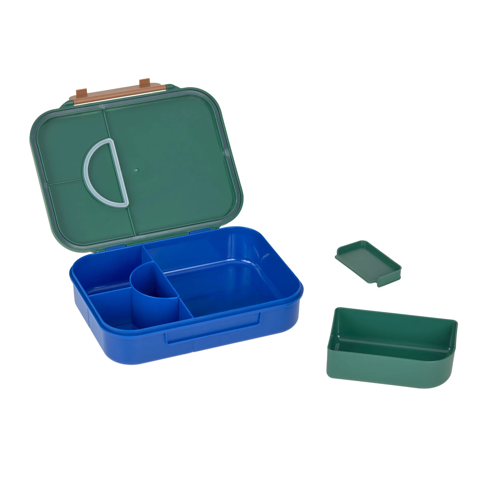 BOÎTE À GOÛTER BENTO ENFANTS - LITTLE GANG, VERT ARC-EN-CIEL (Lassig) – Image 3