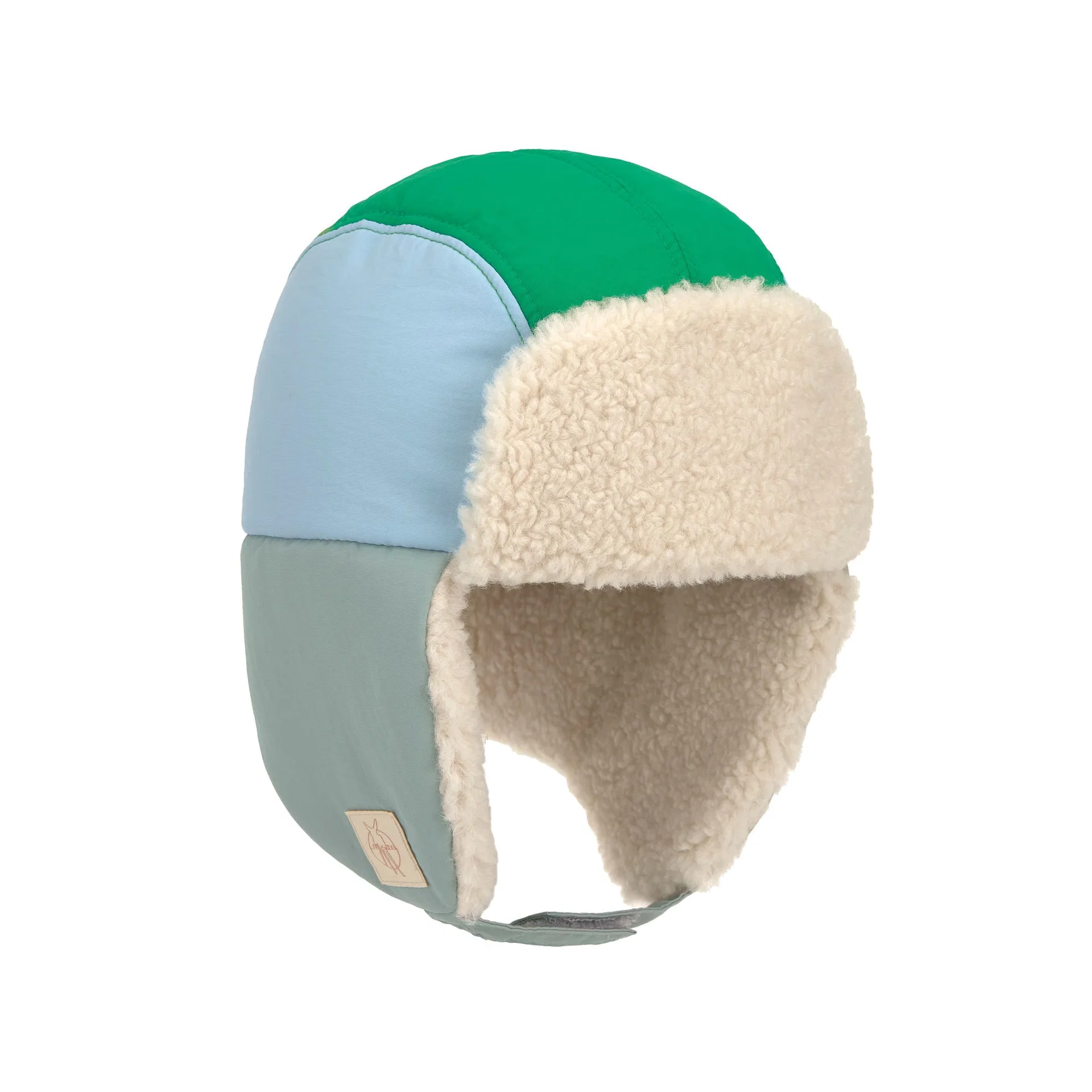 BONNET TEDDY D´HIVER ENFANTS - SKATEBOARD, VERT (Lassig)