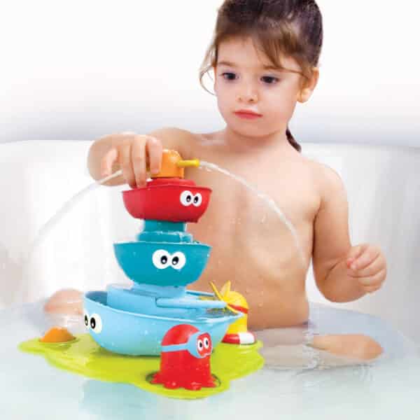 Fontaine de baignoire pulvérisate Stack 'N' (Yookidoo) – Image 2