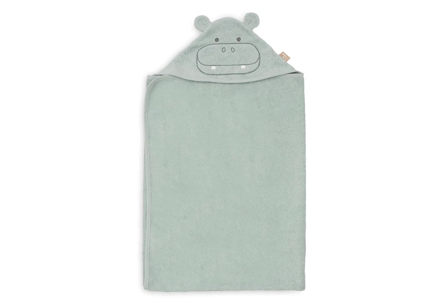 Cape de bain Éponge Hippo Happy 70 x 130 (Jollein) – Image 3