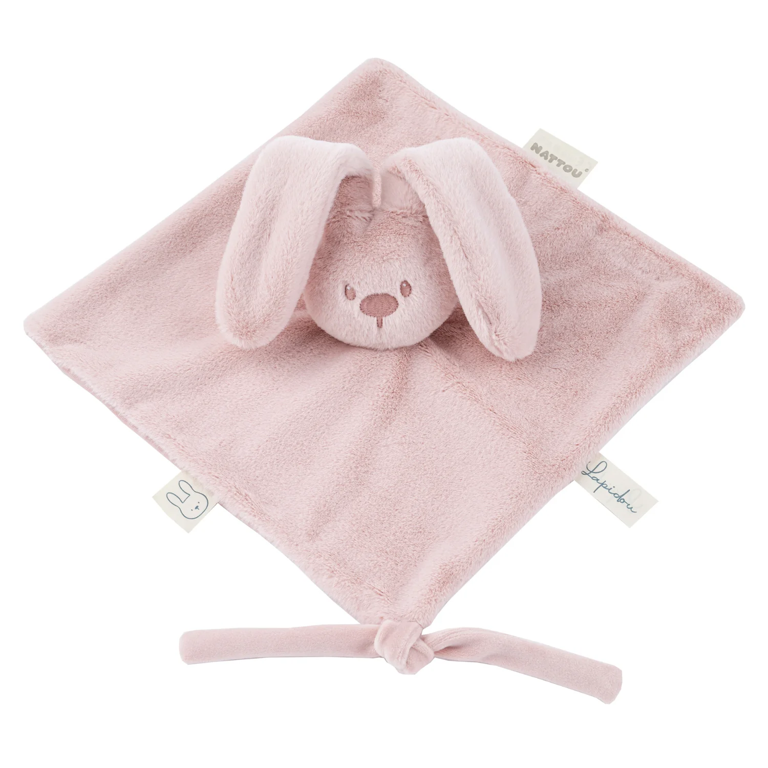 Lapidou Doudou 27x27 Rose Poudré (Nattou)