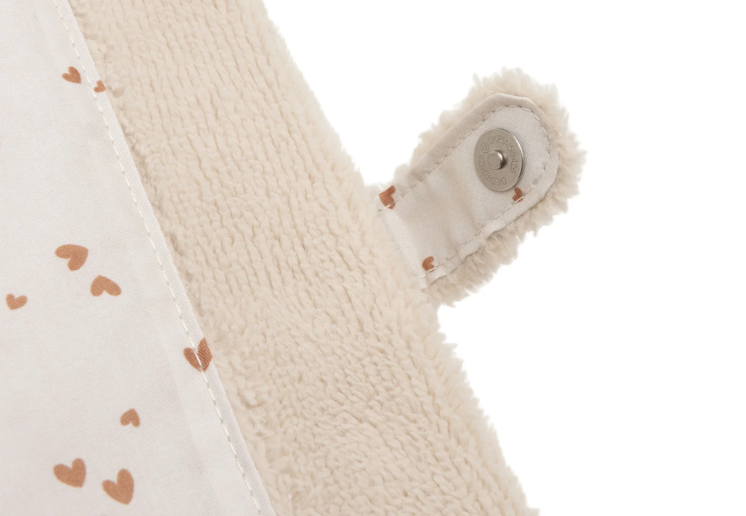 Protège de carnet de santé Fluffy - Sand (Jollein) – Image 3
