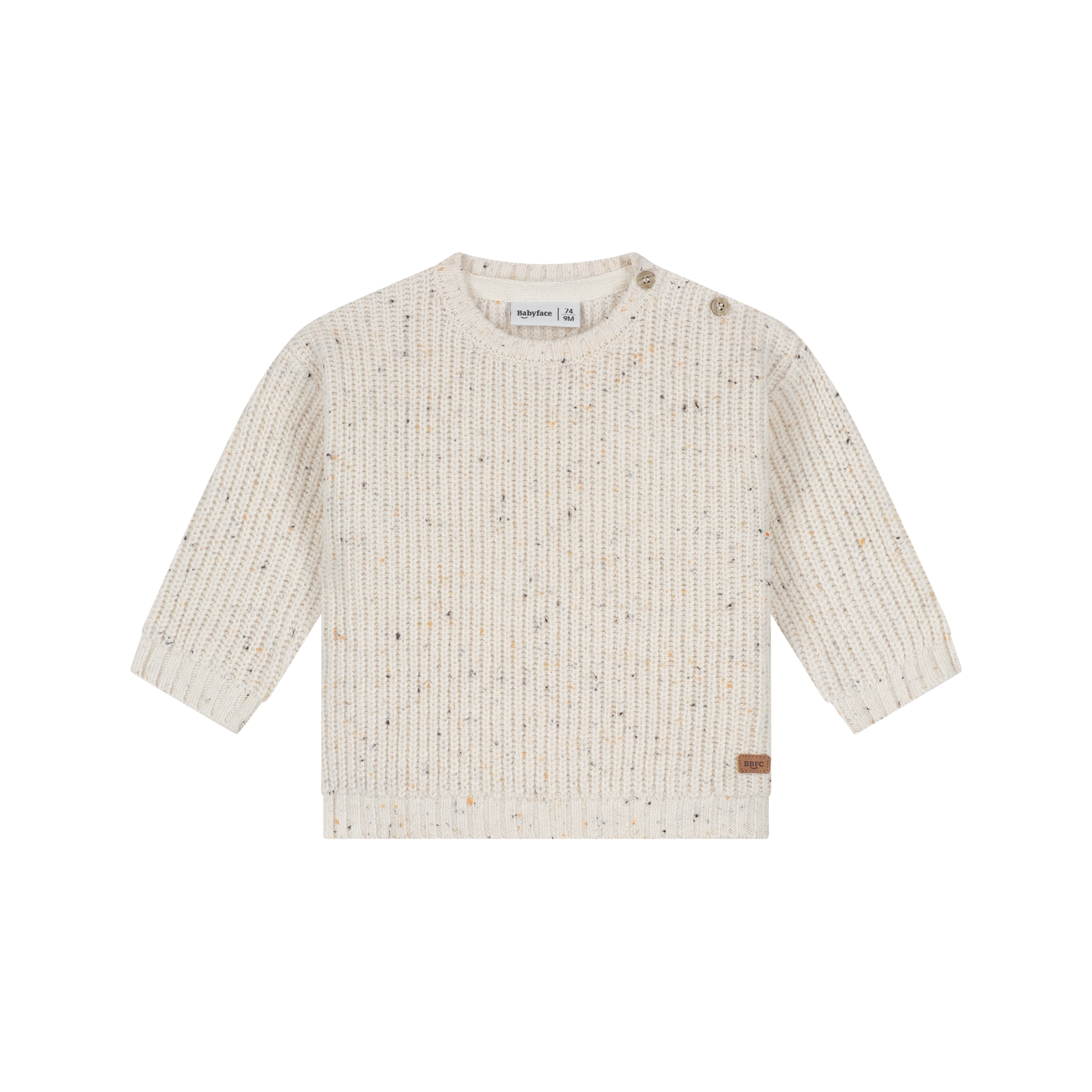 Baby Boys Pull - Blanc Cassé AW26 (Babyface)