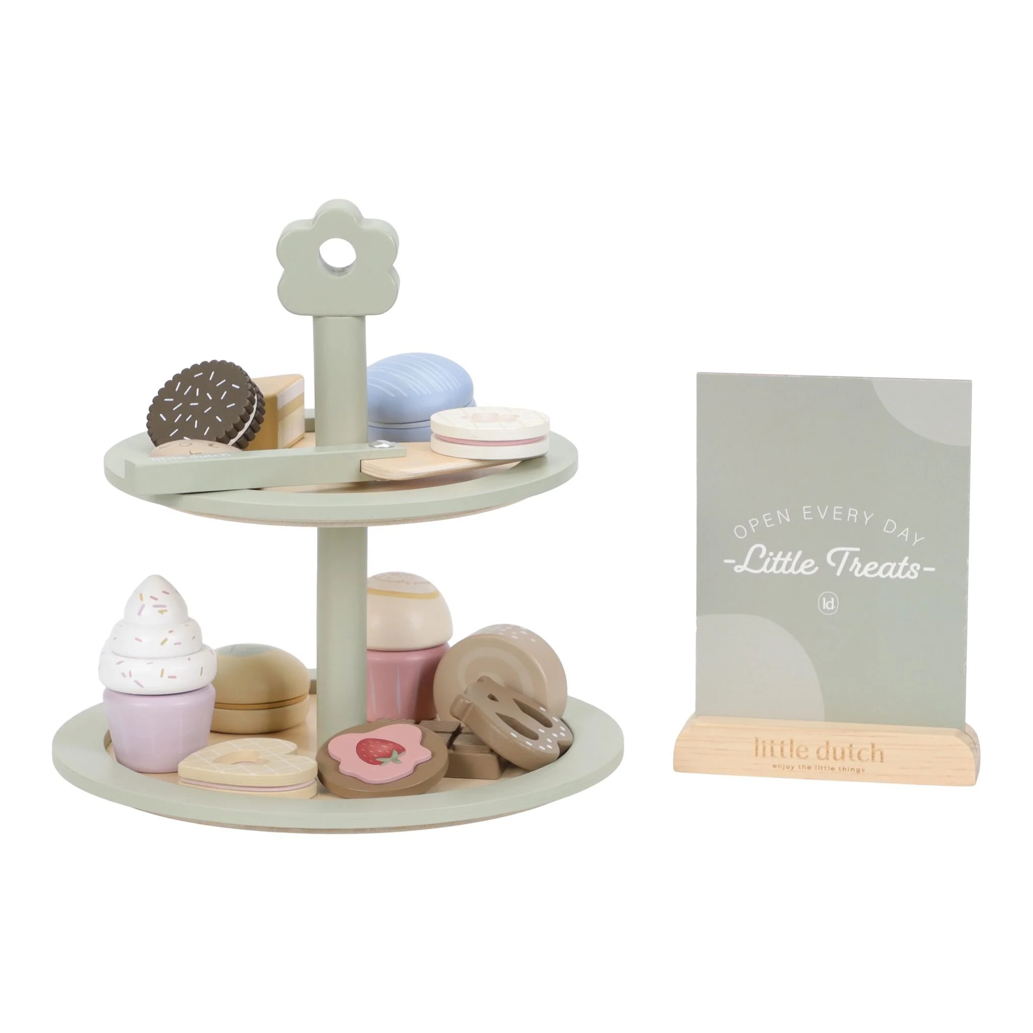 Etagère à Pâtisseries - Vert (Little Dutch) – Image 3