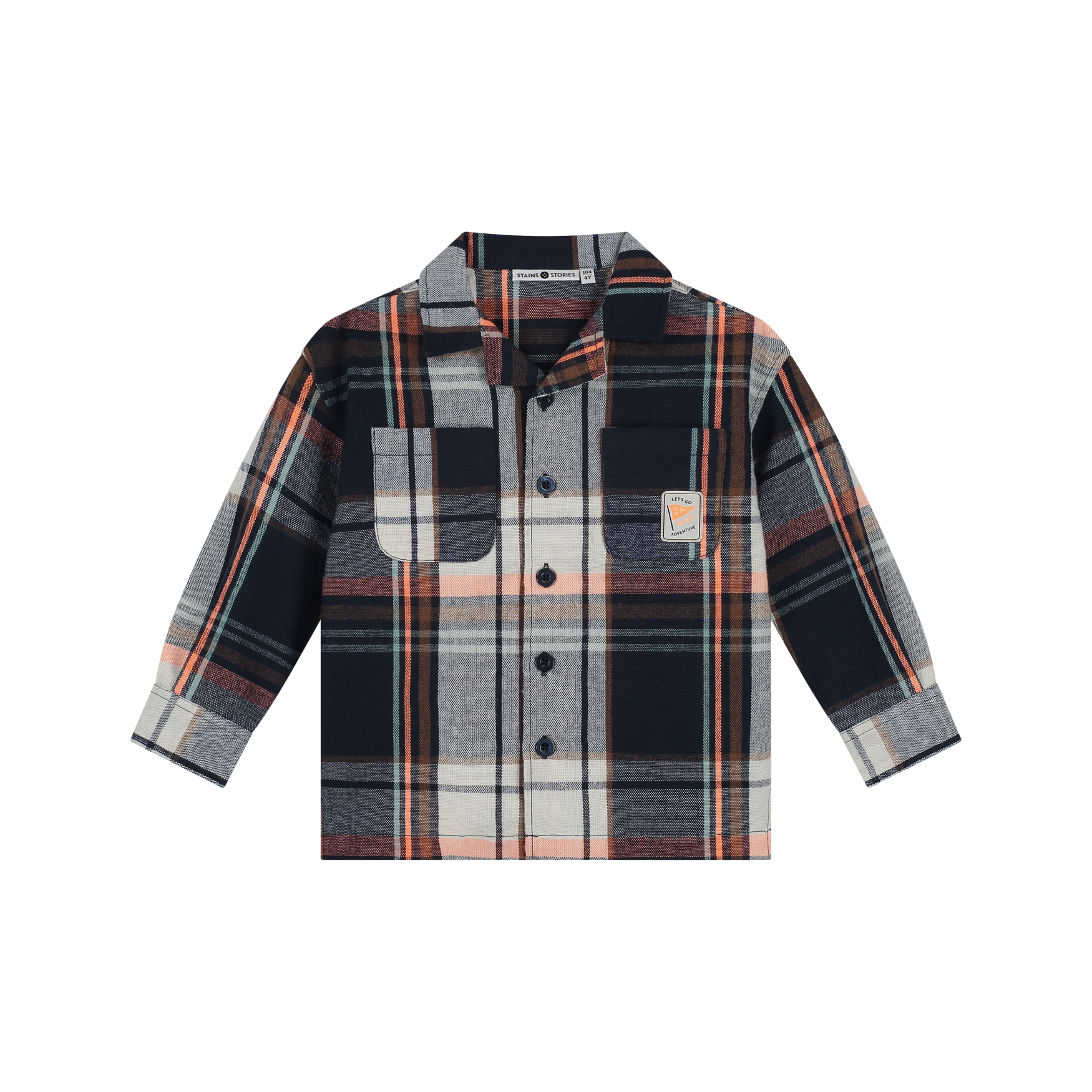 Chemise Boys - Indigo AW26 (Stains Stories)