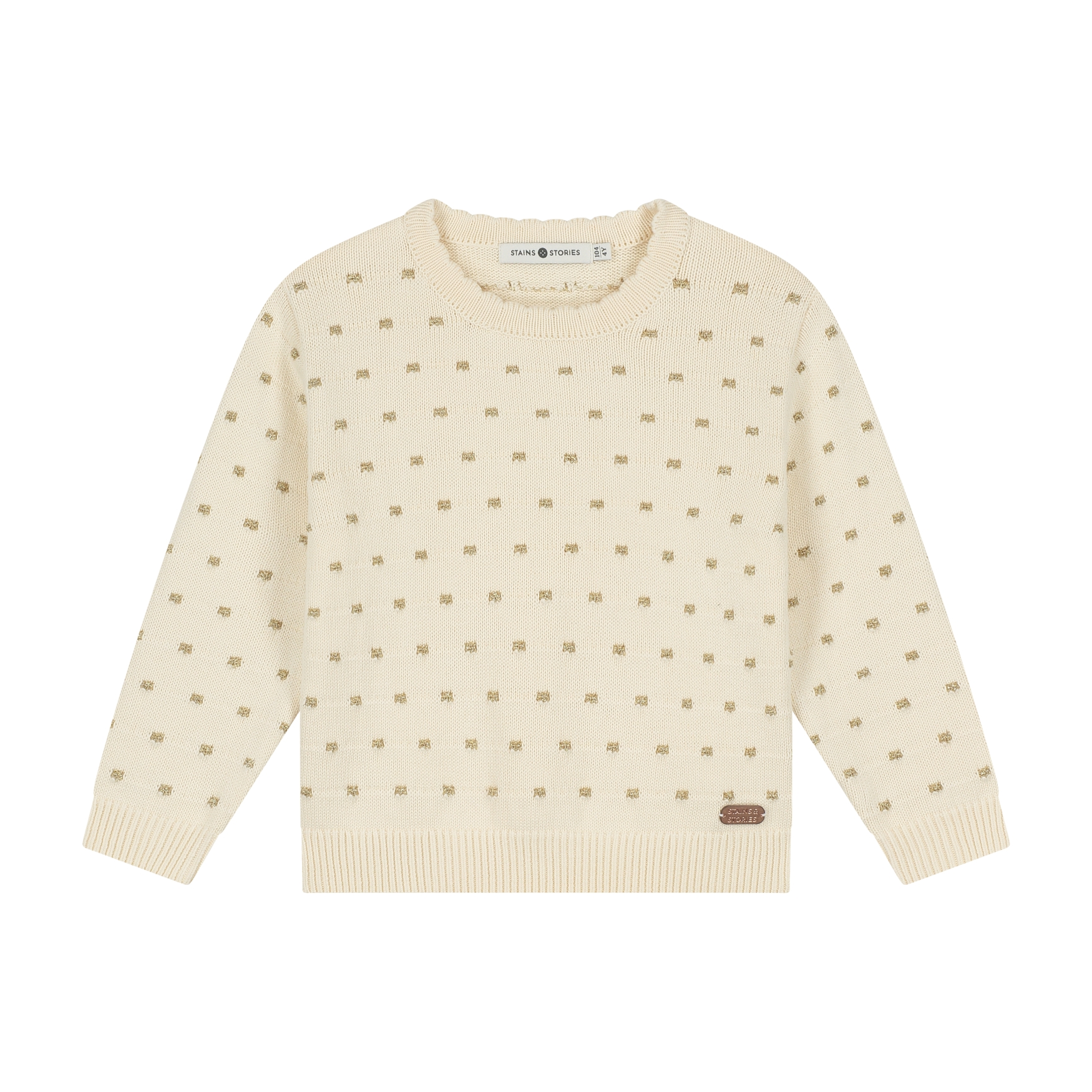 Pull Over Girls - Cream AW26 (Stains Stories)