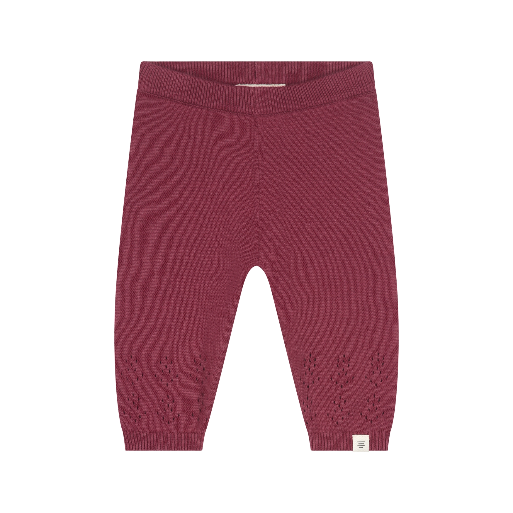 Pantalon Bébé - Rouge Foncé AW26 (Tiny Story)