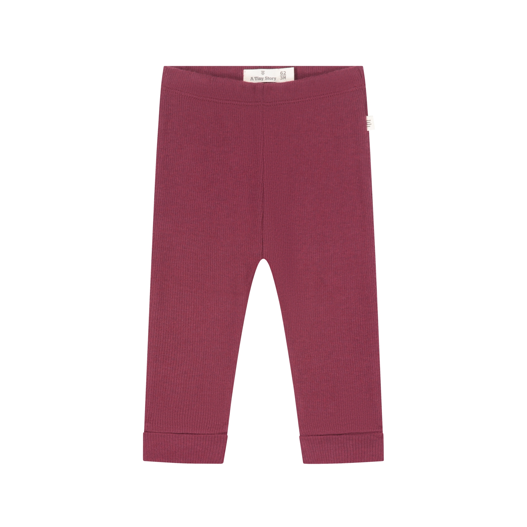 Pantalon Bébé - Rouge Foncé AW26 (Tiny Story)