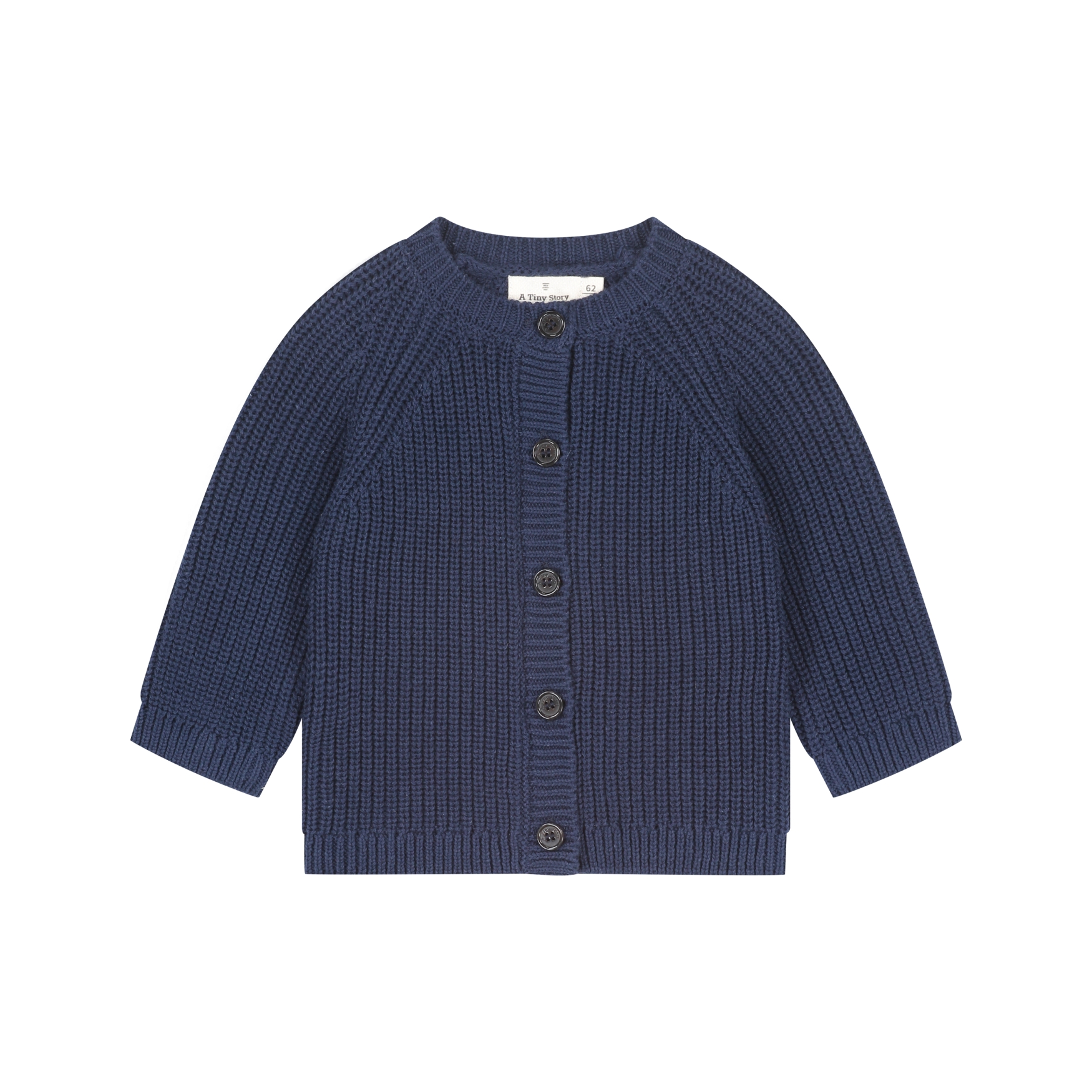 Cardigan Bébé - Bleu Foncé AW26 (Tiny Story)