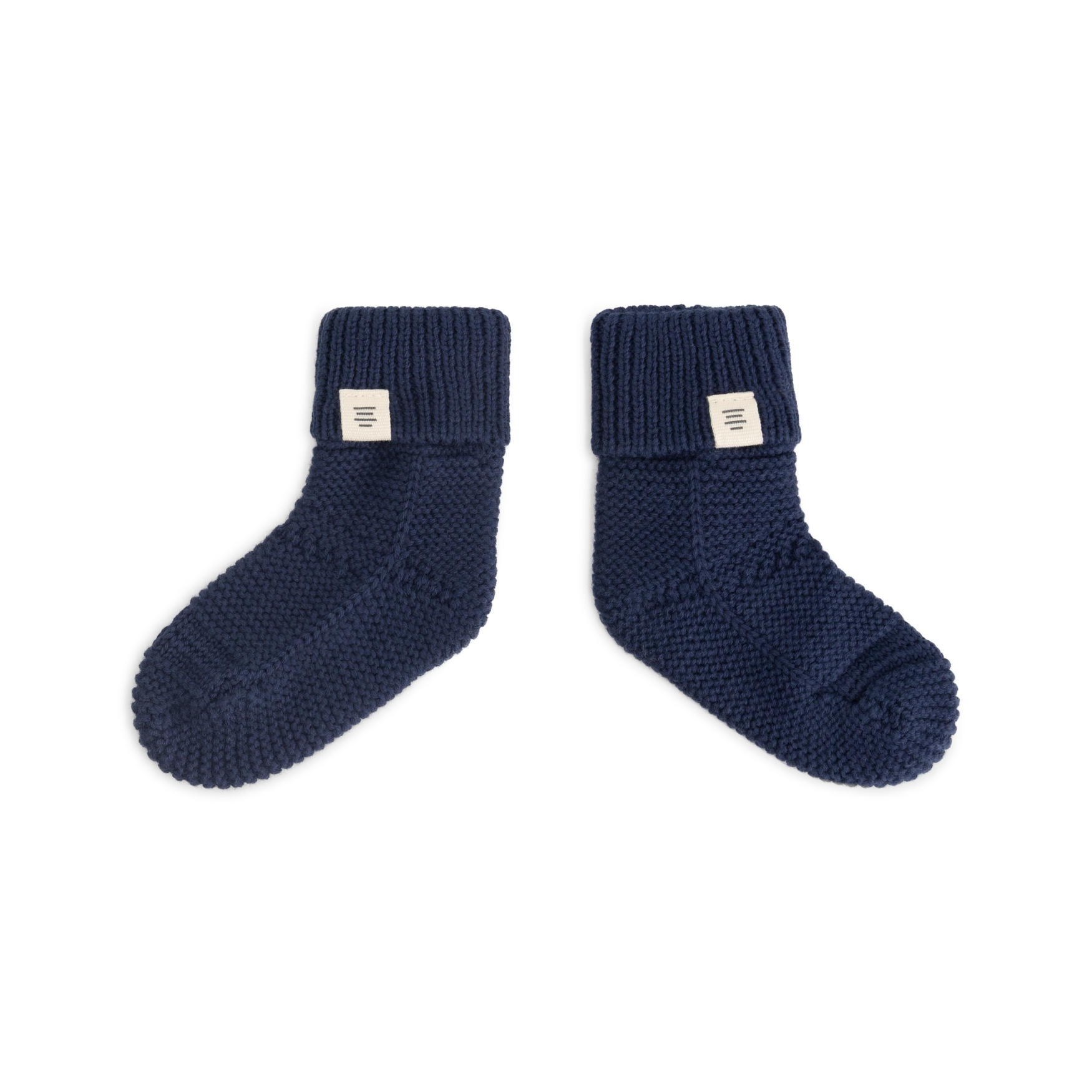 Chaussons Bébé - Bleu Foncé AW26 (Tiny Story)