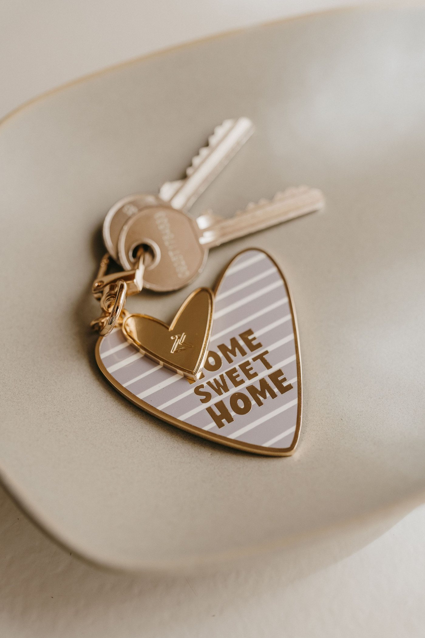 Porte Clé - Émaillé Coeur Home (Zakuw) – Image 2