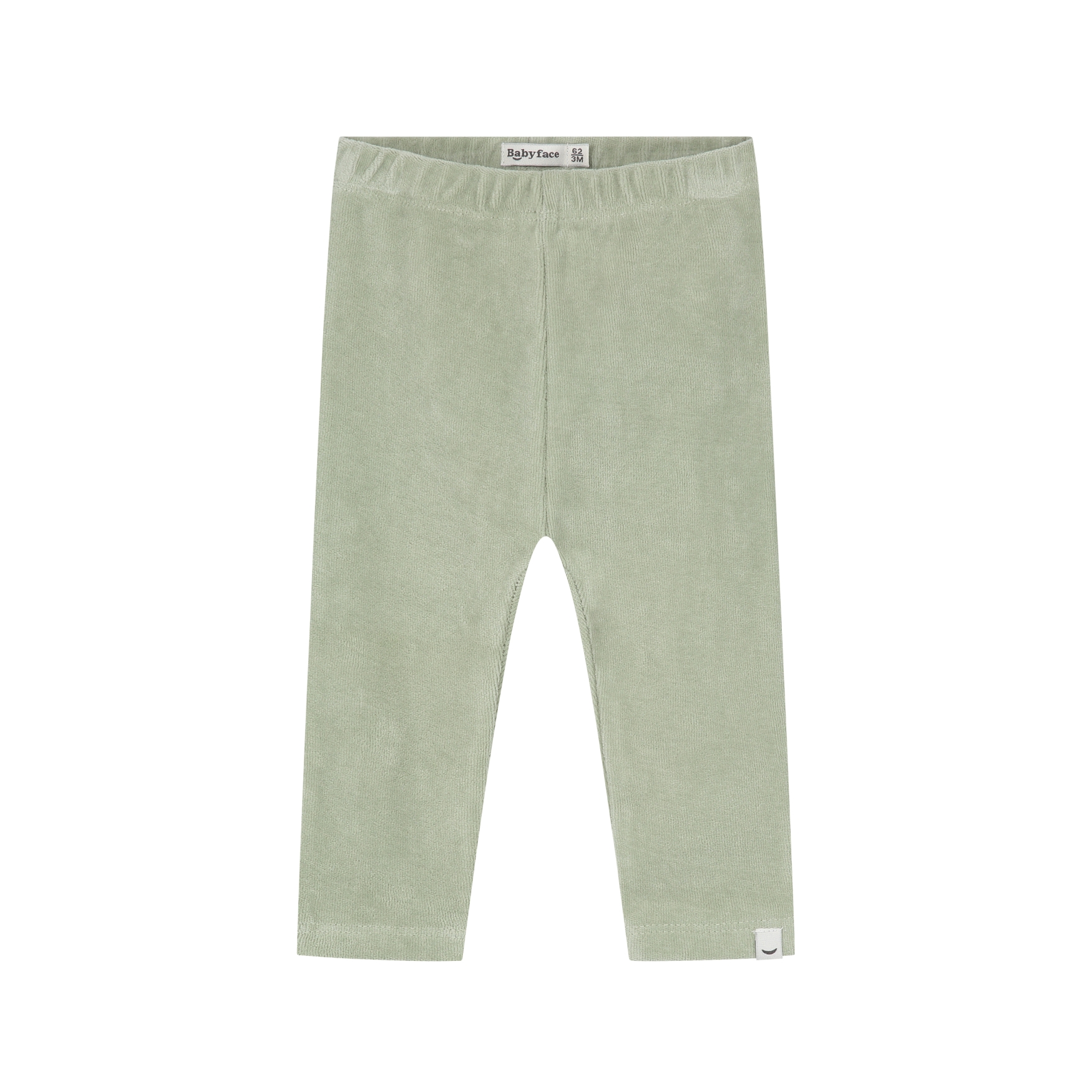 Pantalon bébé Velours Pistachio AW26 (Babyface) Sweet