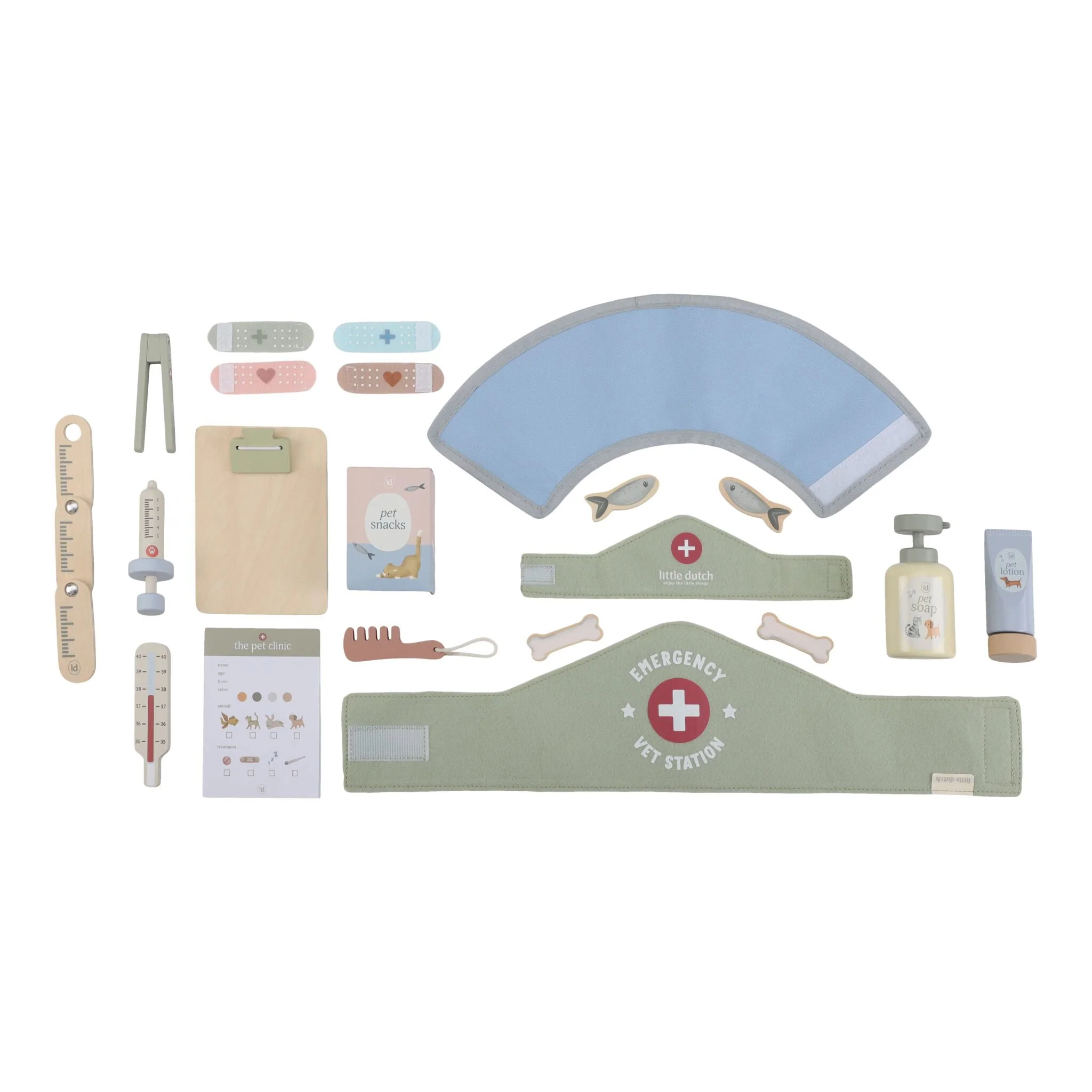Cabinet vétérinaire en bois – Vert (Little Dutch) – Image 3