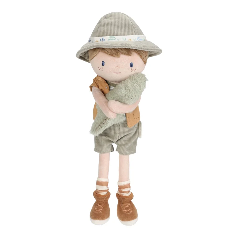 Doudou bébé Ranger Jim - 35 cm (Little Dutch)