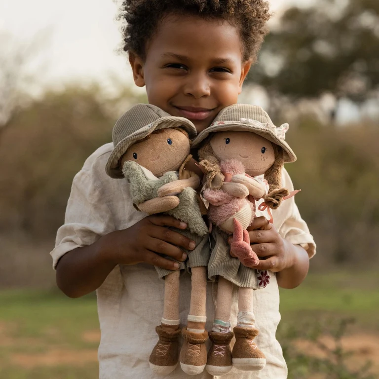 Doudou bébé Ranger Jim - 35 cm (Little Dutch) – Image 4