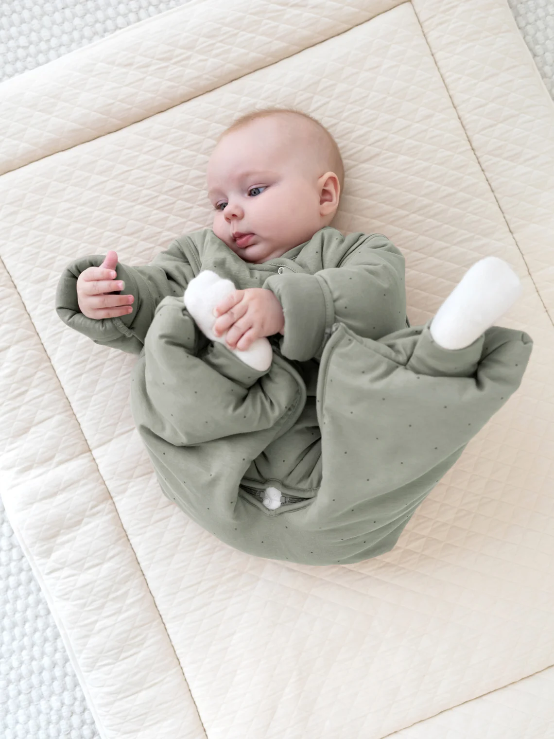 MAGIC BAG Cocon moelleux 4-12m CHOUX Kaki TOG 2.5 (bemini) – Image 2