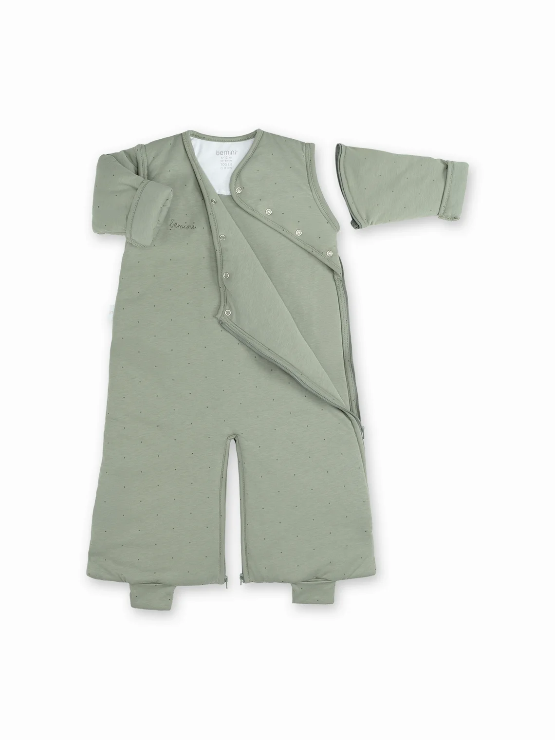 MAGIC BAG Cocon moelleux 4-12m CHOUX Kaki TOG 2.5 (bemini) – Image 4