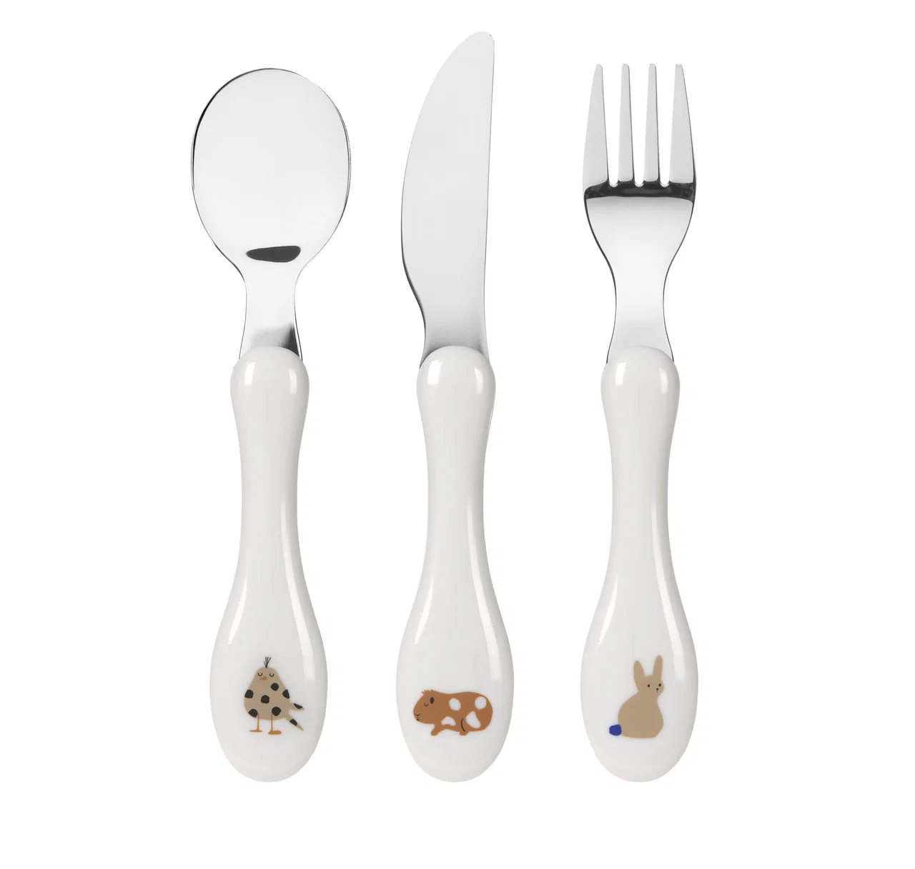 COUVERTS ENFANTS INOX (3 PC) - LITTLE MATEYS ROYAL BLEU (Lassig)